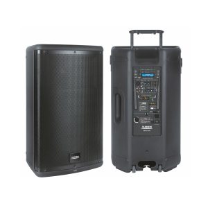 KAL 15" Rechargeable Speaker with Dual Wireless Mics