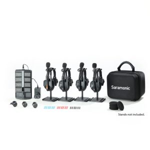 Advanced 4-Person Wireless Intercom Headset System | Wi Talk9-4 S