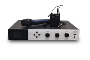 Digital Wireless Mic Amplifier with Dual 600 W Power