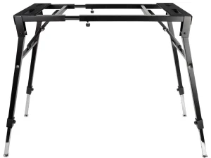 Adjustable Metal Foldable Keyboard Stand with Ruler