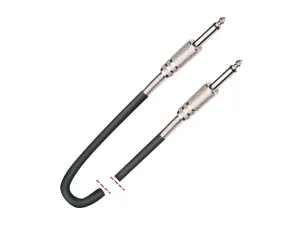 Professional 6 m Mono Instrument Cable - Durable Black Design