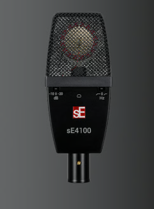 s E4100 Cardioid Condenser Microphone - Warm Sound for Musicians