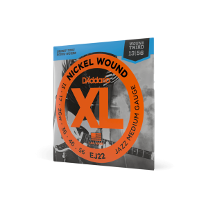 Jazz Medium Electric Guitar Strings 13-56 | XL Nickel Wound