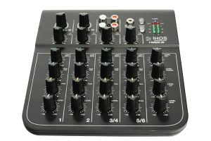 Portable USB Mixing Console with 2 Mono & 2 Stereo Inputs || Compact 2 Mono + 2 Stereo Input Mixer with USB Interface