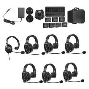 Wi Talk-WT7 S 7-Person Wireless Headset Intercom System