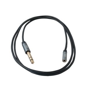 6.3 mm to 3.5 mm Stereo Adapter Cable - 1.5 m Length || 1.5 m Stereo Cable - 6.3 mm to 3.5 mm Female Connector